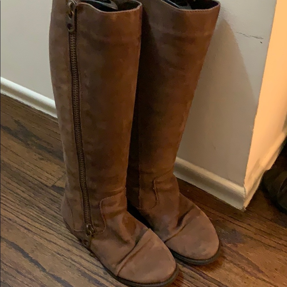 Steve Madden Brown tall boots